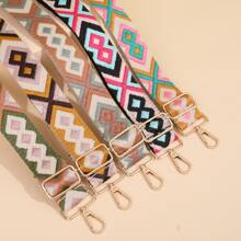 包袋配件 彩色肩带 斜挎包 单肩迷你包带 多功能包带 适用于斜挎包和背包 - 棕色 - 查看 5