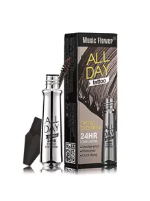 1 Pieza Ceja Tatuaje De Larga Duración Con Tinte - Dark Brown - Ver 3