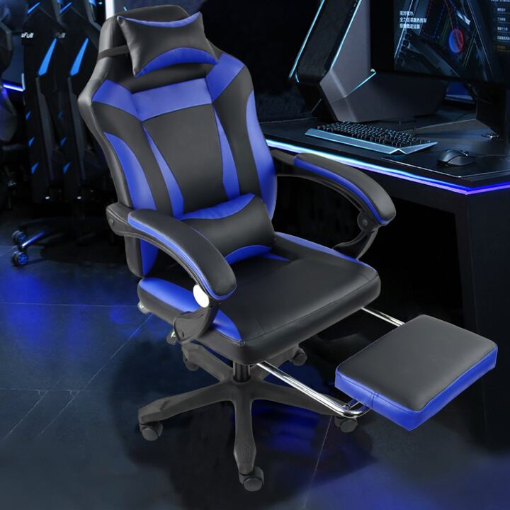 KKTONER Ergonomic Gaming Chair for E Sport Racing Computer Swivel Height Adjustable with Armrest High Back Headrest and Lumbar Support SHEIN USA