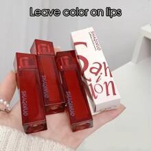 SHAQINUO gelatina brillante Tinte de labios Lápiz labial , hidratante , con alto color - 12 Pink Posy - Ver 5