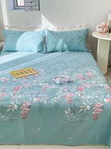 1pc Floral Pattern Bedsheet