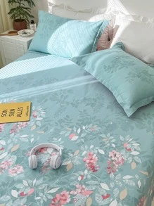1pc Floral Pattern Bedsheet