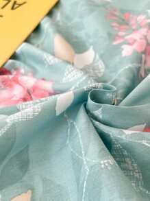 1pc Floral Pattern Bedsheet