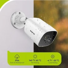 SANNCE 4CH DVR CCTV System 4Pcs 2MP IP66 Waterproof Outdoor Security Cameras 1080P HDMI-Compatible TVI CCTV DVR 1280TVL Surveillance Kit White,NO Hard Disk/1TB Drive Disk/2TB Drive Disk - 1TB - 查看 8