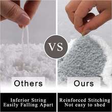 Pauwer Bath Rug Set 2 Piece Non Slip AbsorbENTt Bath Mats Runner Bathroom Runner - Grey - View 5