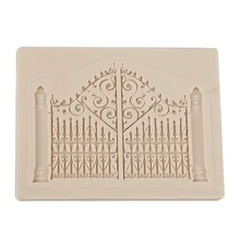 欧式复古风格栅栏硅胶模具，适用于丁字裤、口香糖、 - 淺灰色 - 查看 2