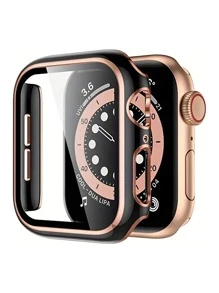 Apple Watch Protective Case, All-Around Protection Cover Compatible With Apple Watch - Black - View 1