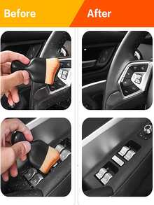 1入組汽車出風口清潔刷 - 粉色 - 查看 5
