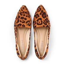 Comfortable Pointed Toe Memory Foam Women's Shoes,Women's Pointed Toe Loafers - Slip On Flats For Women, Comfortable Casual Shoes, Spring Summer Office Chic Footwear - 彩色 - 查看 8