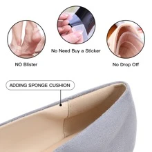 Women's Loafers - Pointed-Toe Elegant Soft Formal Shoes For Women, Valentine's Day, Carnival Gifts, Grey Shearling - Xám - Xem 2