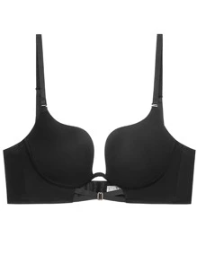 Của phụ nữ Push-Up Thoáng khí Bras - màu đen - Xem 5