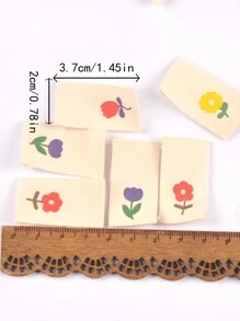 Etiquetas de ropa - Beis - Ver 4