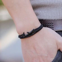 Maritimes Hai Armband Unisex Mehrlagiges Glücksbringer Schwarzer Roter Faden Armband Geschenk für Liebhaber Sommer Strand Schmuck Accessoires Surf Armband