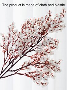 1 件/5 件人造满天星，满天星，47 厘米/18.5 英寸高，人造花，假花，人造植物，人造装饰品，家居装饰，卧室装饰，派对用品，房屋装饰，家居装饰，夏季植物，波西米亚风格装饰 - 白色 - 查看 7