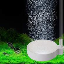 Portable Air Bubble Stone Mute Oxygen Pump Bubble Plate Oxygen Aerator Fish Tank Aquarium Accessories - trắng - Xem 3