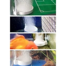 Portable Air Bubble Stone Mute Oxygen Pump Bubble Plate Oxygen Aerator Fish Tank Aquarium Accessories - trắng - Xem 7