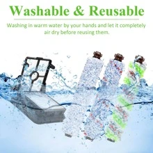 Vacuum Cleaner Roller Brush Replacement Head, Soft Bristles Main Brush And Filter, Multi-Surface Pet Brush Roll, Area Rug Brush Roll, Vacuum Filter Replacement Kit And Multi-Surface Brush Roll - 5 Pieces Set - Multicolor - View 4