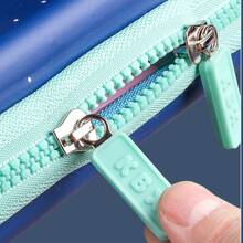 Multifunctional Stationery Box Korean Style Cute Pencil Case Large Capacity For Children, Girls And Boys Students - Baby Blue - View 5