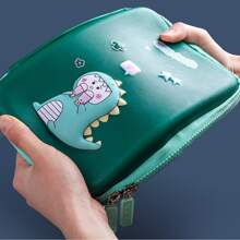 Multifunctional Stationery Box Korean Style Cute Pencil Case Large Capacity For Children, Girls And Boys Students - Baby Blue - View 6