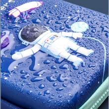 Multifunctional Stationery Box Korean Style Cute Pencil Case Large Capacity For Children, Girls And Boys Students - Baby Blue - View 4