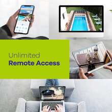 SANNCE Security Camera System CCTV, 8 Channel 5-In-1 DVR, 4PCS 1080p HD Surveillance Cameras,Indoor Outdoor Cameras With Night Vision,NO Hard Disk/1TB Drive Disk/2TB Drive Disk - 0TB - 查看 6