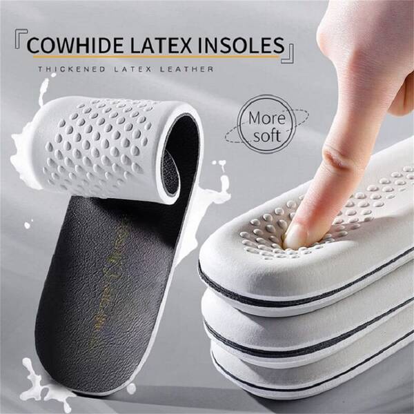 1pair Sports Insoles PU Insoles Soft Elastic Breathable Running Men Women Insoles