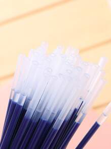 30pcs Refills/set Bold 0.5mm Bullet Tip Gel Ink Refills For Universal Metal Ballpoint Pens - Multicolor - View 4