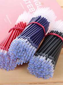 30pcs Refills/set Bold 0.5mm Bullet Tip Gel Ink Refills For Universal Metal Ballpoint Pens - Multicolor - View 1