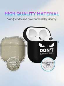 带钥匙链的柔软减震保护壳，兼容第二代 AirTag - 黑與白 - 查看 4