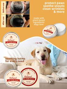 GJYC PET Bálsamo hidratante para la nariz de mascotas, 1 oz: previene la sequedad de la nariz en perros y gatos (incluidos los bulldogs franceses), repara la sequedad y las grietas, hidrata profundamente, se puede lamer de forma segura