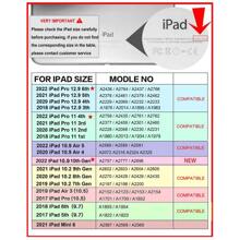 720 度旋转保护支架保护套透明背面带铅笔架兼容 iPad Pro1/2/3/4/5/6 代 11 英寸 12.9 英寸 iPad Air4/5 代 iPad10 代 10.9 英寸 iPad7/8/9 代 10.2 英寸 iPad Air1/2 iPad5/6 代 9.7 英寸支架三折保护套带柔软 TPU+透明 PC 外壳防弯曲 - 淺粉色 - 查看 10