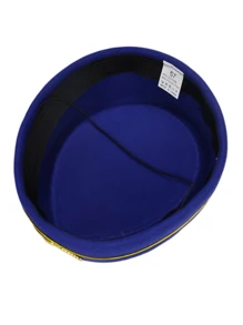 Women's Stewardess Costume Accessories Flight Attendant Hat with Air Hostess Cosplay Costume Accessories