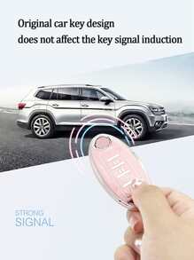 con diseño de oso Funda de llave de coche & Llavero compatible con Nissan