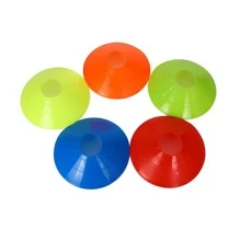 Soccer Training Markers Disks Cones Set For Kids' Obstacle Course, Sports Equipment For Speed And Agility Training - Blue - View 2