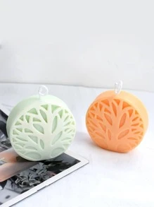 1 件生命之树蜡烛硅胶模具适用于蜡烛树脂柱香薰石膏蜡烛香皂花标本储存环氧树脂模具