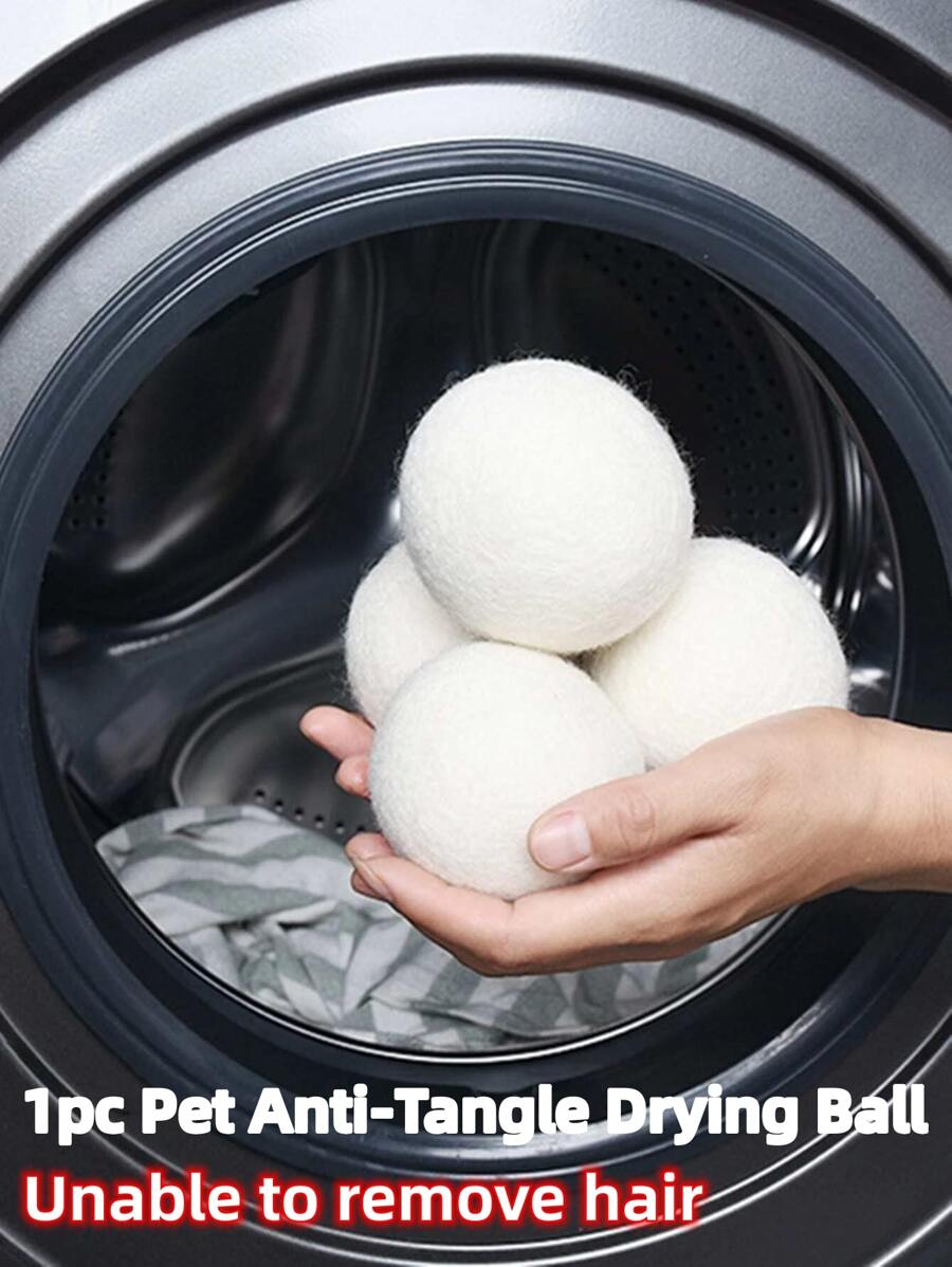 1pc Pet Laundry Drying Ball (Hair-Removing Ineffectual)