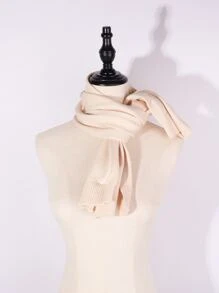 1pc Women Fashion Minimalist Solid Dickey Collar - Apricot - View 4