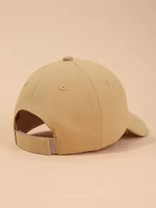 1pc Infant's Adjustable Sun Ion Outdoor Khaki Baseball Cap - Khaki - View 3