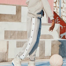 Open Basketball Pants With Full Buttons Men's Sports Pants Men's Sports Clothing Pants Men's Pants Jogger Men's Cotton - Light Grey - View 5