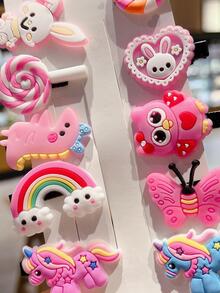 10入組可愛小的鴨子髮夾