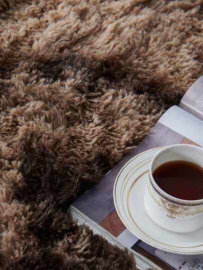 1pc Fluffy Vloerkleed Anti Slip Area Tapijt Home Living Room Bedroom ,Room view 5