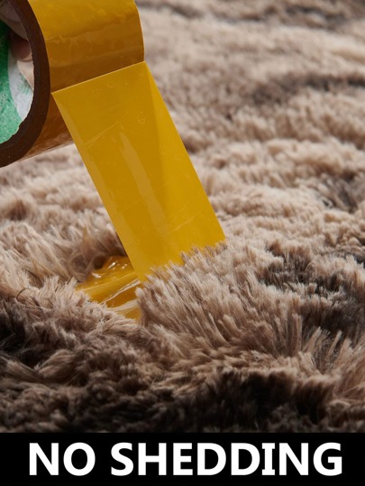 1pc Fluffy Vloerkleed Anti Slip Area Tapijt Home Living Room Bedroom ,Room view 6