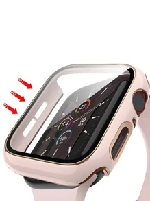 Apple Watch Case Cover, Full Coverage & Seamless Protective Case Compatible With Apple Watch - Black - View 2