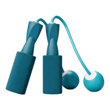 2024最新雙入組無繩健身運動重力跳繩球室內外皆可使用的跳繩