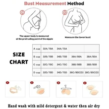 1pair Skin-Colored Sticky Push Up Strapless Backless Self Adhesive Bra - Dusty Pink - View 6