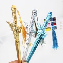 3pcs Màu sắc tùy ý Trung tính Bút mực Creative Thanh kiếm & Dài Thanh kiếm & Thiết kế tua Học sinh Văn phòng phẩm Vũ khí Bút - Nhiều màu - Xem 1
