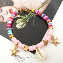 20入組海洋系列海螺天然貝殼吊墜DIY首飾配件適用於手環項鍊鑰匙圈耳環製作 - 白色 - 查看 2