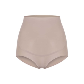 1入組孕婦灰色的高腰腹部支撐內衣