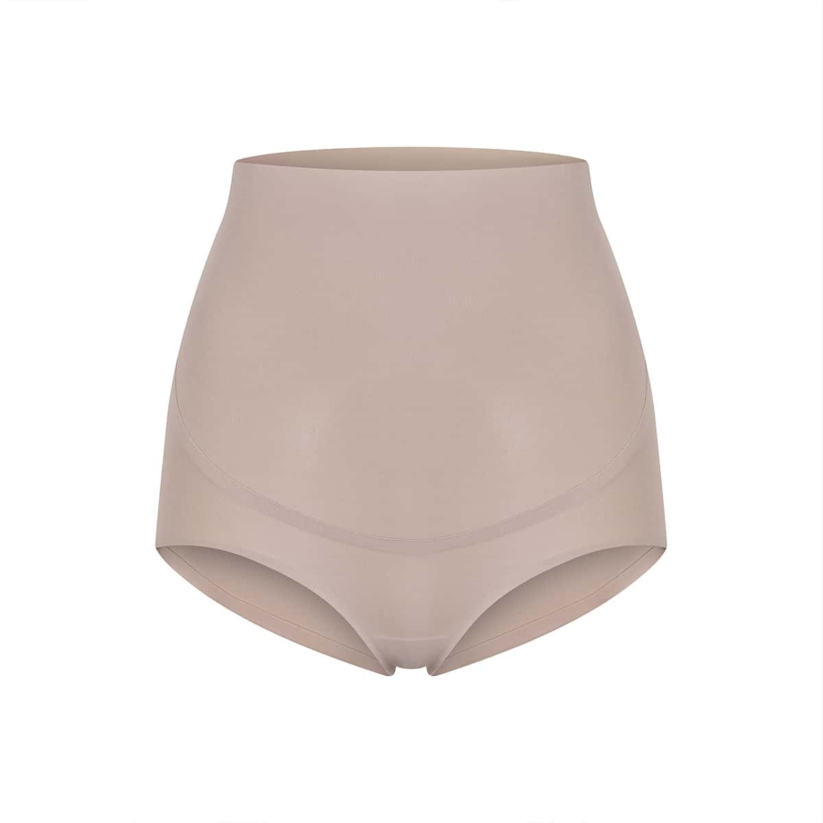 1入組孕婦灰色的高腰腹部支撐內衣 - 卡其色 - 查看 1