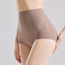 1入組孕婦灰色的高腰腹部支撐內衣 - 卡其色 - 查看 4